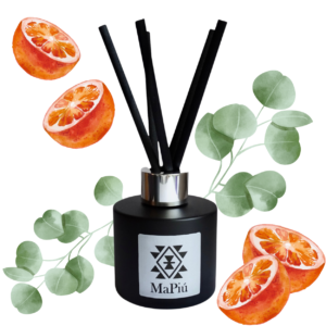 reed diffusers vegan, spiced orange, winter fragrance, orange, eucalyptus, clove, cinnamon, vanilla, best gift christmas