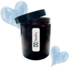 apothecary vegan soy scented candle, aromatherapy calm scent