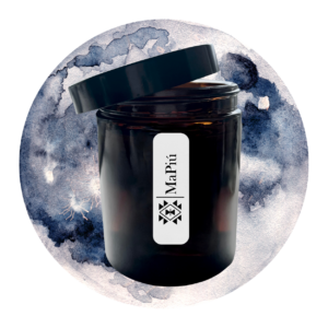 apothecary vegan soy scented candle, moonlit nights, summer scent, bergamot, orange, peach, coconut, jasmine, vanilla, musk