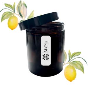 apothecary vegan soy scented candle, invigorate, empowering candle