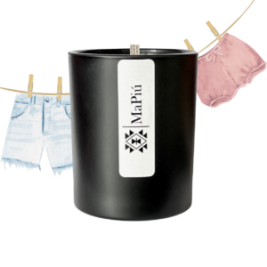 original luxury scented candle, clean, fresh scent with carnation, rose, jasmine, lily, musk, sandalwood, fresh linen