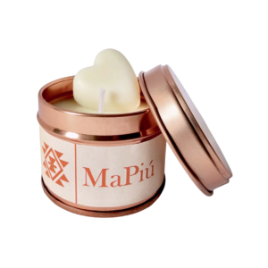 Small Rose Gold Candle Tins