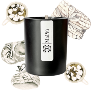 original luxury scented candle, luxurious Sea Salt, wood sage
