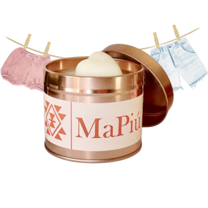 large rose gold tin candle fresh linen, clean, fresh scent, carnation, rose, jasmine, lily, musk, sandalwood