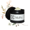 black tin candle serenety spice, aromatherapy, luxury, hug, woody fragrance, warmth, cinnamon, bergamont, clove, amber