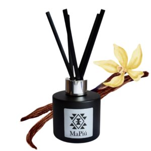 reed diffuser natural, creamy vanilla scent, tonka, sugar