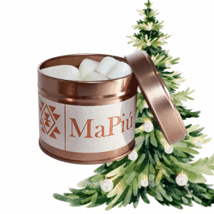 heart shaped vegan soy wax melts eco friendly with pine clove cinnamon fir christmas tree fragrance mapiu uk